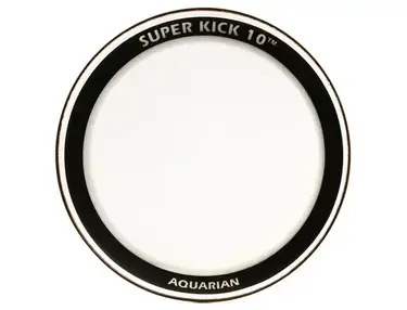 Aquarian Super Kick 10 Clear Bass Drumhead