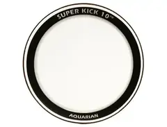 Aquarian Super Kick 10 Clear Bass Drumhead