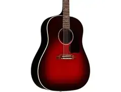 Gibson J-45 Standard Bats Limited-Edition Acoustic-Electric Guitar Blood Red Burst main image