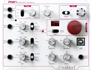Waldorf NW1 Wavetable Module