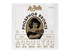 La Bella’s Phosphor Bronze Light Guitar Strings