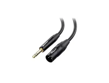 Cable Matters 6.35mm (1/4 Inch) TRS to XLR Studio Monitor Cable