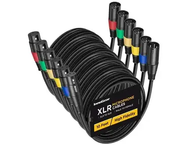 InnoGear XLR Microphone Cables