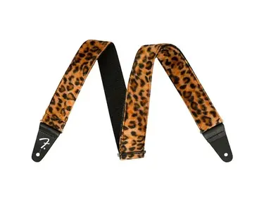 Fender Wild Animal Print Guitar Strap Leopard 2 in.
