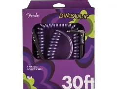 Fender J Mascis Coiled Instrument Cable 30' Purple