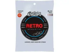 Martin MLJ13 Retro Medium/Light Guitar Strings (LJ's Choice) - 6 Strings