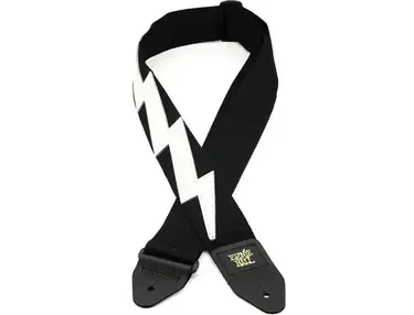 Ernie Ball Premium Guitar Strap - White Lightning