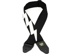 Ernie Ball Premium Guitar Strap - White Lightning