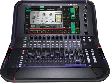 Allen & Heath Avantis Solo Ultra 96-channel Digital Mixer with RackUltra FX Card and dPack Plugins