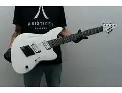 Aristides Guitars Aristides Mike Stringer STX7S "Milk" Guitar