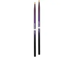 Promark Forward Hickory Purple Ombre Sticks, Oval Tip