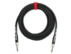 Rattlesnake Cable Company Standard Instrument Cable S/S - Black Weave