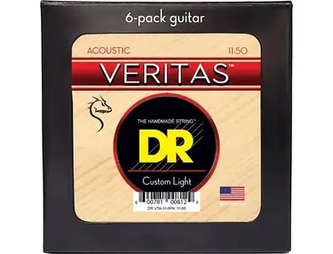 DR Strings VTA-11 Veritas Acoustic Guitar Strings