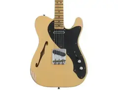 Fender Custom Shop Limited-edition Nocaster Thinline Relic Electric Guitar - Aged Nocaster Blonde main image