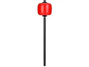 Danmar Bass Drum Beater - Wood - Red