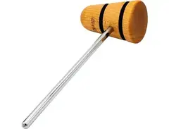 LOW BOY Standard Wood Beater in Natural with Black Stripes