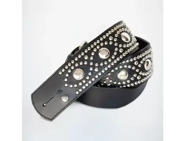 Red Monkey Love Gun Guitar Strap