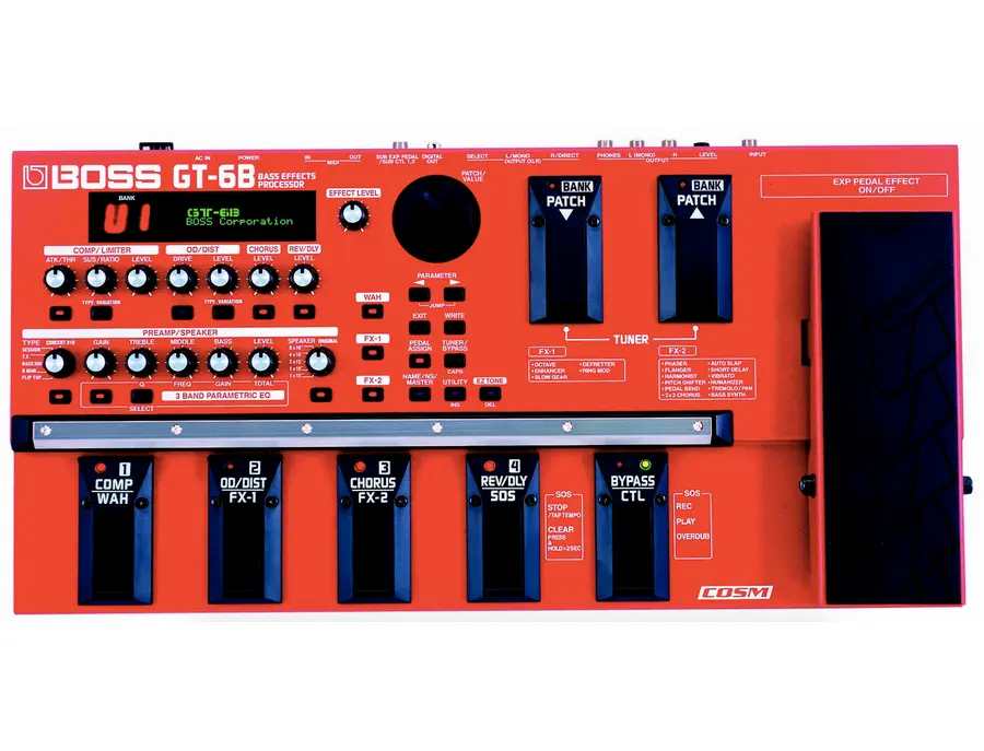 Boss GT-6B Bass Effects Processor - What To Know & Where To Buy Boss GT-6B Bass Effects Processor - What To Know & Where To Buy
