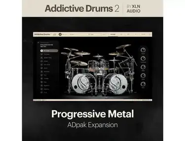 XLN Audio Progressive Metal ADpak