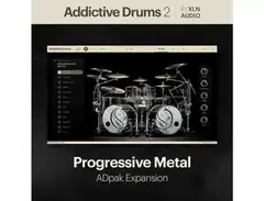 XLN Audio Progressive Metal ADpak main image
