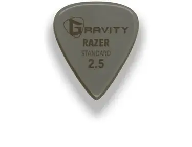 Gravity Picks Original Gold Series - Razer Standard, 2.5mm