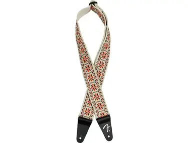 Fender Pasadena Woven Strap - Lattice Orange
