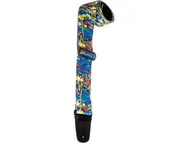 Henry Heller Nylon Series Artist Sublimation Splatter Guitar Strap