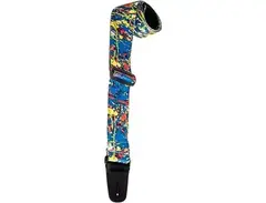 Henry Heller Nylon Series Artist Sublimation Splatter Guitar Strap main image