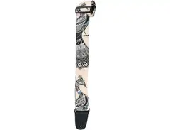 Henry Heller Nylon Series Artist Sublimation Peacock Guitar Strap main image