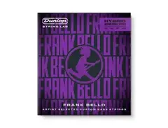 Dunlop Frank Bello Hybrid Wound Nickel Bass Strings 45-105