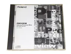 Roland - Library Preview Disc - SV-SV70-01