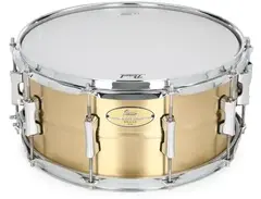Pearl Primal Collective Snare Drum - 6.5 inches x 14 inches, Brushed Brass