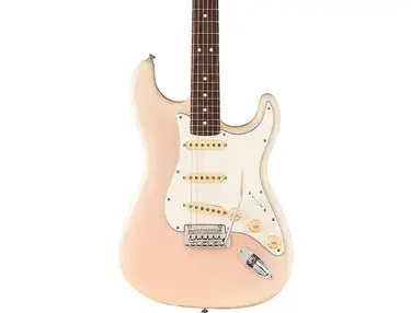 Fender Player II Stratocaster Chambered Ash Body Rosewood Fingerboard Electric Guitar White Blonde