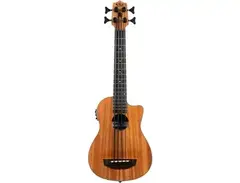 Kala U-Bass Scout, Mahogany Acoustic-Electric Bass Guitar