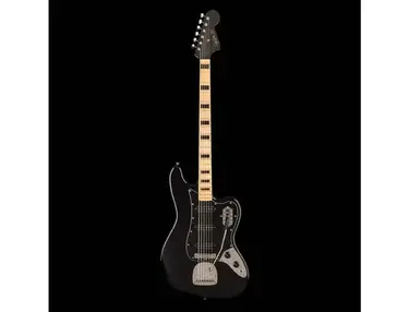 Squier FSR Limited Edition Classic Vibe Bass VI Black Bass with Matching Headstock