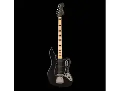 Squier FSR Limited Edition Classic Vibe Bass VI Black Bass with Matching Headstock main image