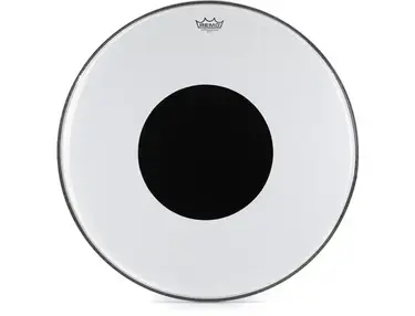 Remo Controlled Sound Clear Bass Black Dot Drumhead - 26 inches