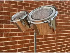 Ludwig Stainless Steel Concert Toms 1970s