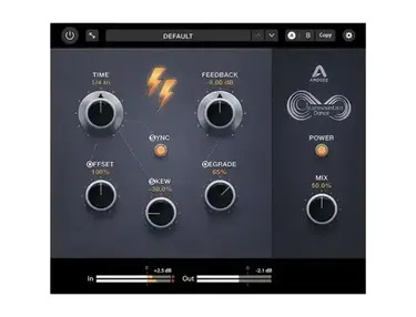 Apogee Clearmountain Dance Ping Pong Delay Plugin