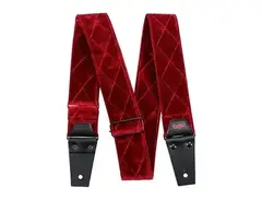 Coffin Case The Count Velvet Guitar Strap