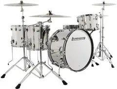 Ludwig 50th Anniversary Limited Stainless Steel 4-piece Shell Pack main image