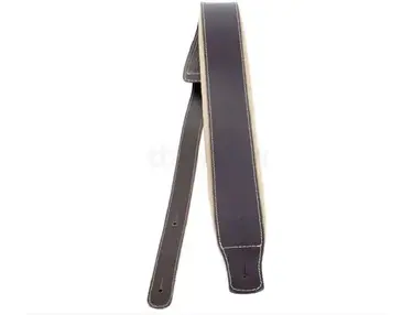 Harley Benton Guitar Strap Padded Brown