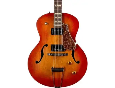 Godin 5th Avenue Jumbo HB Hollowbody Electric Guitar Memphis Sun