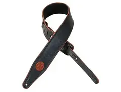 Levy's MSS17 2 1/2-inch Wide Garment Leather Guitar Strap
