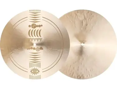Meinl Cymbals Artist Design Anika Nilles Lunar Hi-hat Cymbals - 14 inches