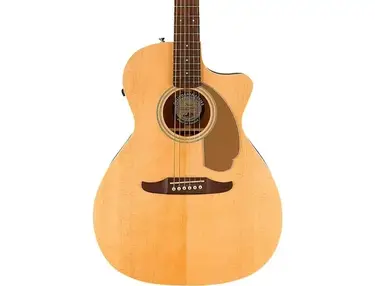 Fender California Newporter Player Acoustic-Electric Guitar Natural
