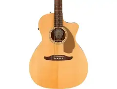 Fender California Newporter Player Acoustic-Electric Guitar Natural main image