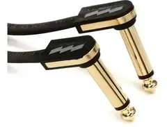 EBS PG-10 Premium Gold Flat Patch Cable - 3.94 inches