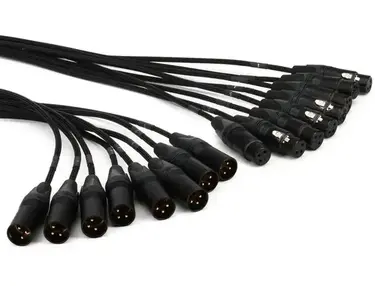 Mogami Gold 8 XLR-XLR 8-channel XLR Male to XLR Female Snake - 5 foot