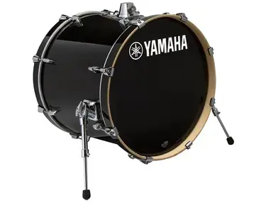 Yamaha Stage Custom Birch Bass Drum 22 x 17 in. Raven Black